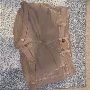 Tan American Eagle Shorts